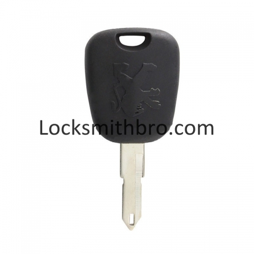 LockSmithbro ID46 206(NE73) Blade Peugeo Transponder Key With Logo