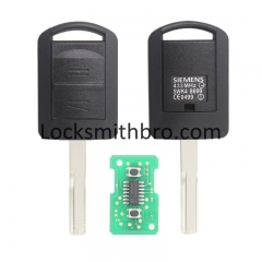 LockSmithbro 2 Button ID40 433Mhz Opel Remote Key Vauxhall Opel Holden Corsa Combo Meriva