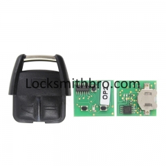 LockSmithbro No Blade 3 Button ID40 433Mhz Opel Remote Key Vauxhall Astra Zafira Frontera Omega Vectra