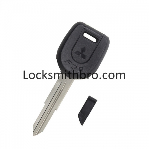 LockSmithbro ID46 Chip Right Blade ForMitsubishi Transponder Key With Logo