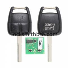 LockSmithbro 3 Button ID40 433Mhz Opel Remote Key Vauxhall Astra Zafira Frontera Omega Vectra
