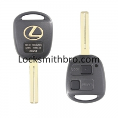 LockSmithbro 2 Button 433Mhz 4D67 Chip Lexus Toy48 Blade Remote Key