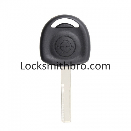 LockSmithbro HU43 Blade With Logo Opel Transponder Key Shell Case