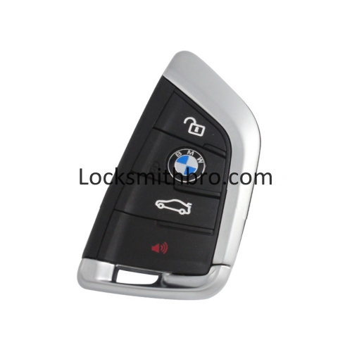 LockSmithbro 315mhz Black 4 button BMW remote key for BMW 2014 car