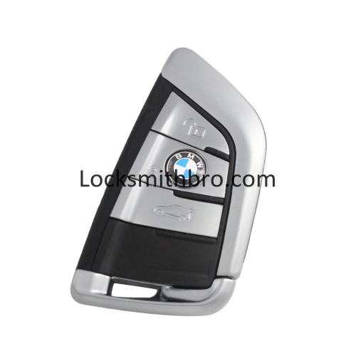 LockSmithbro 433Mhz White 3 button BMW remote key for BMW 2014 car