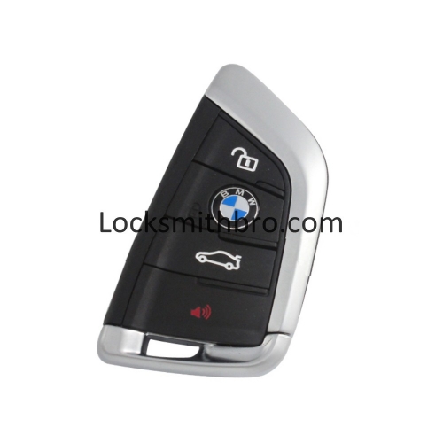 LockSmithbro 433mhz Black 4 button BMW remote key for BMW 2014 car