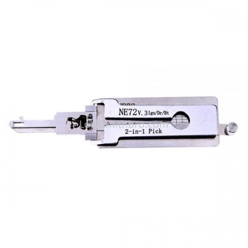 LockSmithbro Lishi NE72 2in1 Decoder and Pick for PEUGEO, CITROE and RENAUL