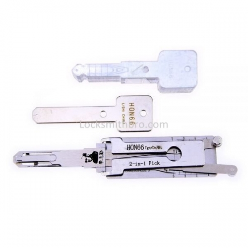 LockSmithbro Lishi HON66 2in1 Decoder and Pick  for Honda