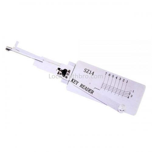 LockSmithbro Lishi SZ14 Key Reader for Suzuk