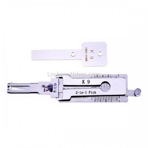 LockSmithbro Lishi K9 2in1 Decoder and Pick is designed for KIA K9