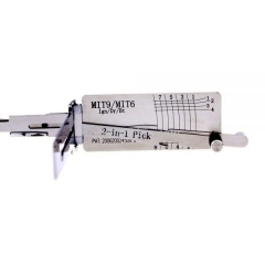LockSmithbro Lishi MIT9/MIT6 2in1 Decoder and Pick for  old Mitsubish