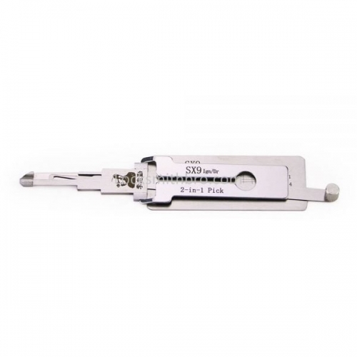 LockSmithbro Lishi SX9 2in1 Decoder and Pick for  Citroe