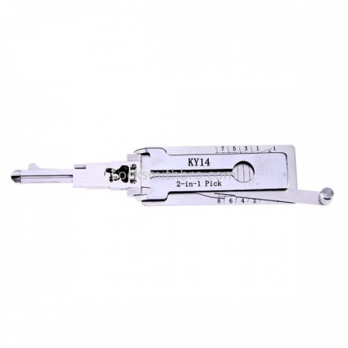 LockSmithbro Lishi KY14 2in1 Decoder and Pick for KIA