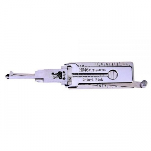 LockSmithbro Lishi HU46 2in1 Decoder and Pick is designed for OPEL/VAUXHALL, HOLDEN, PONTIA, CHEVROLET