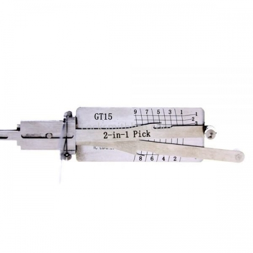 LockSmithbro Lishi GT15 2in1 Decoder and Pick