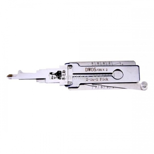 LockSmithbro Lishi DWO5/CH1 2in1 Decoder and Pick