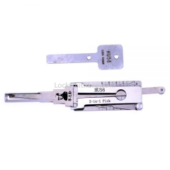 LockSmithbro Lishi HU56 2in1 Decoder and Pick is designed for VOLVO, SAAB and MITSUBISH