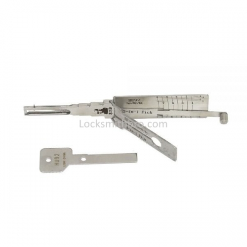 LockSmithbro Lishi HU92 (Single Lifter) 2in1 Decoder and Pick is designed for MINI, ROVER, BMW