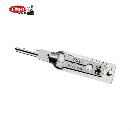 LockSmithbro SC1  5-Pin  Schlage Keyway Tool  2-in-1 Pick & Decoder