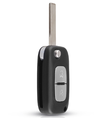 2 Buttons Filp Car Remote Key Case shell for T-Renault Fluence Clio Megane Kangoo Modus Auto Key With HU833 Blade