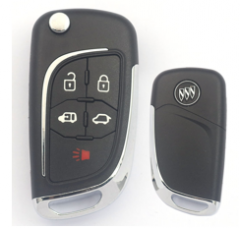 5 Button Buick Folding Flip Remote Key Shel