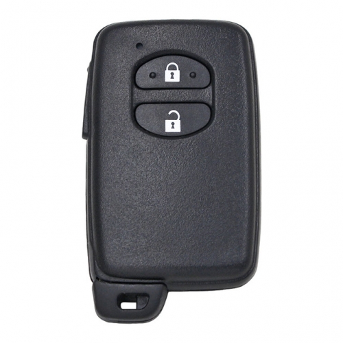 2 Button With Logo And Blade T-oyota Smart Remote Key Shell Case