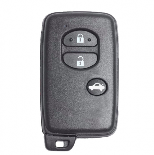 3 Button With Logo And Blade T-oyota Smart Remote Key Shell Case