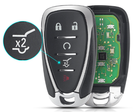 5 Button Remote Car Key ID46 Chip 315/433Mhz For Chevrolet Cruze Spark Camaro Equinox Malibu2017-2018 HYQ4AA/HYQ4EA