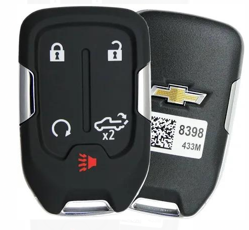 5 Button Smart Key 315/433Mhz for 2019-2021 Chevrolet Silverado   HYQ1AA/HYQ1EA