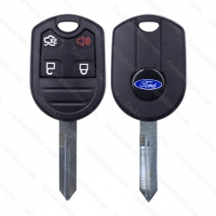 4 button ford remote key shell with logo