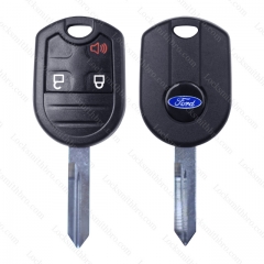 LockSmithbro 3 Button With Logo Ford Remote Key Case For Ford F-150 SVT Raptor