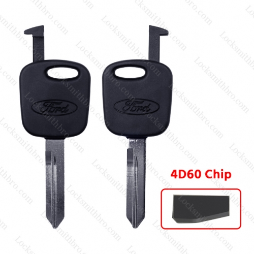 LockSmithbro 4D60 Chip With Logo Ford Transponder Key