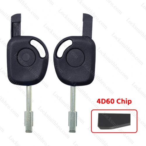 LockSmithbro 4D60 Chip No Logo Ford Transponder Key