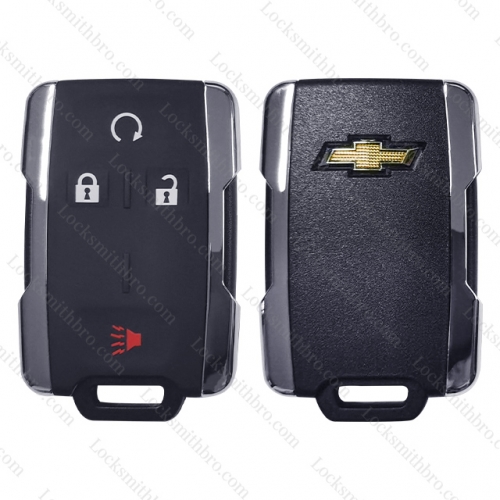 3+1buttons 315Mhz Remote Car Key M3N32337100 For Chevrolet Silverado 1500 2500 3500 2014 2015 2016 2017 2018