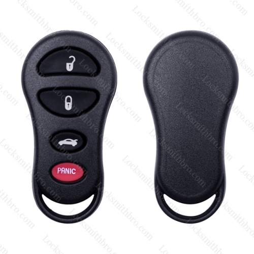 LockSmithbro ForChrysler 3+1 Button Key Shell