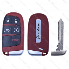 4+1button smart key shell for Dodge Charger Challenger SRT