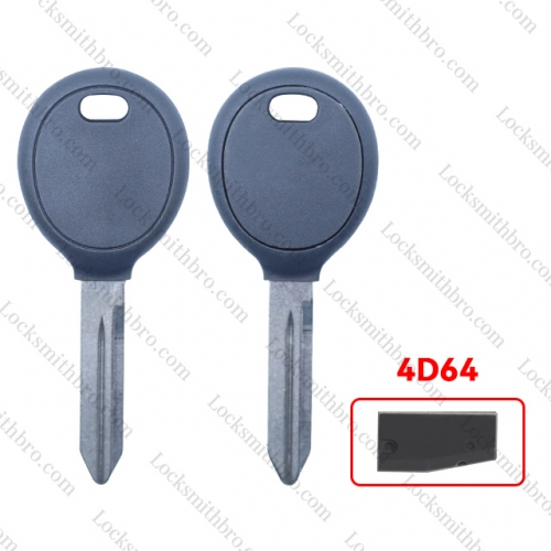 LockSmithbro ForChrysler With  4D64 Transponder Key No Logo