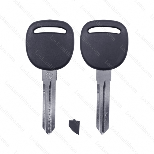LockSmithbro Right Blade Chevrolet Transponder Key Shell With Without Logo