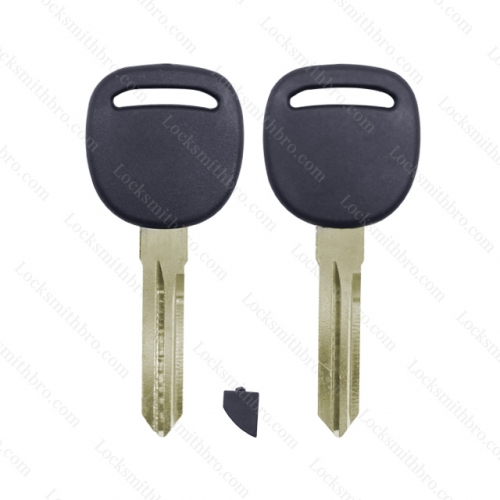 LockSmithbro Left Blade Chevrolet Transponder Key Shell Without Logo
