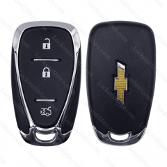LockSmithbro Chevrolet 3 button remote key shell with blade