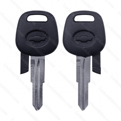 LockSmithbro Chevrolet Transponder Key Shell With Logo