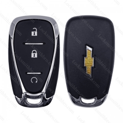 LockSmithbro Chevrolet 3 button remote key shell with blade
