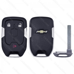 2015-2022 GMC Chevrolet 3 Button Smart Key Shell