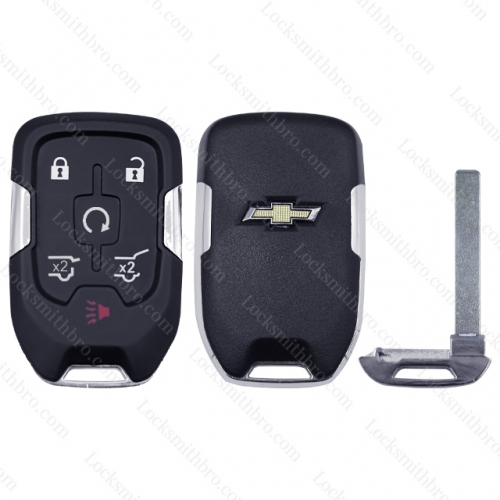 2015-2022 GMC Chevrolet 6 Button Smart Key Shell (HYQ1AA)