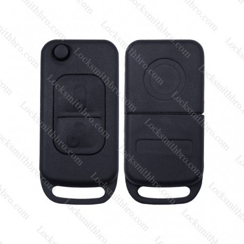 LockSmithbro 2 Button Mercedes Benz Remote Key Shell With