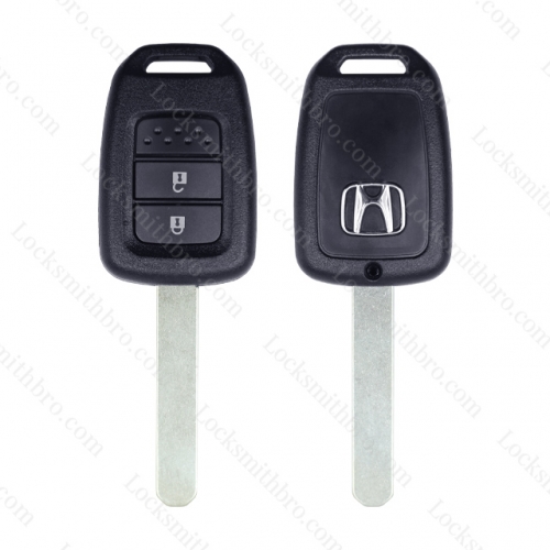 LockSmithbro 2 Button Honda Remote Key Shell