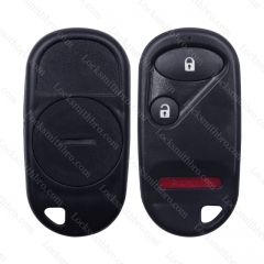 2+1 Button Replacement Remote Fob Cover Case For Honda Accord Civic CRV Jazz S2000 Fit Odysse