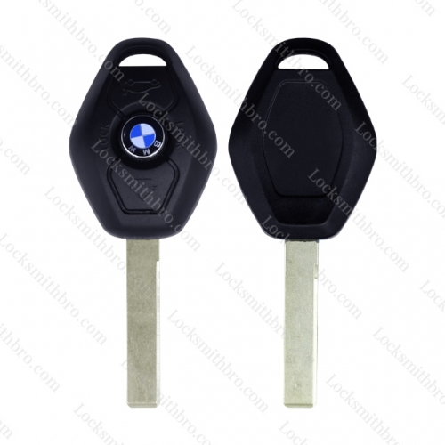 LockSmithbro BMW 3 Button Remote Key Shell (No Words On Back)