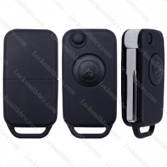 LockSmithbro 1 Button Mercedes Benz Remote Key Shell With No Logo