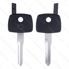 LockSmithbro Mercedes Benz Transponder Key Shell Can Put Chip With Logo